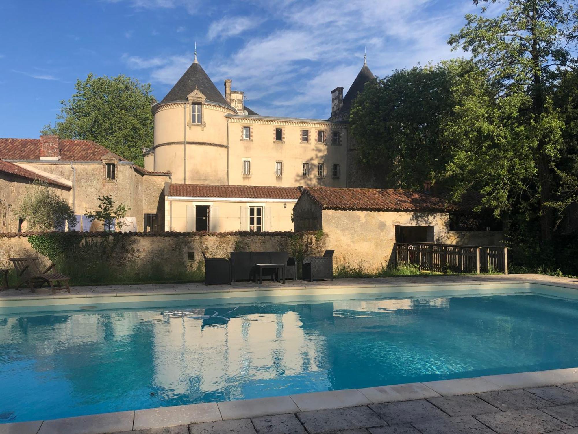 Chateau De La Mothe Saint-Sulpice-en-Pareds Exterior photo